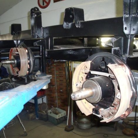 Fahrwerk und Bremsen Instandsetzung bei VW Bulli