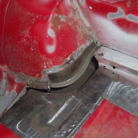 Karosserie Instandsetzung am VW